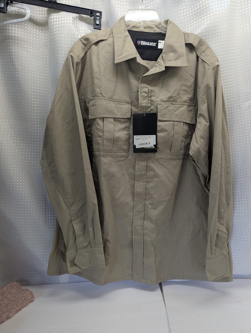Blauer- Men's XL Tan Long NWT (804) Tactical Utility Shirt
